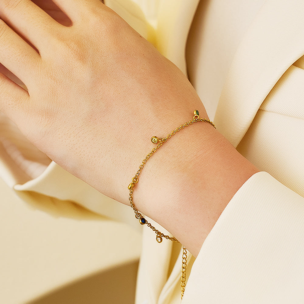 Celestial Charm Bracelet | Dainty & Hypoallergenic