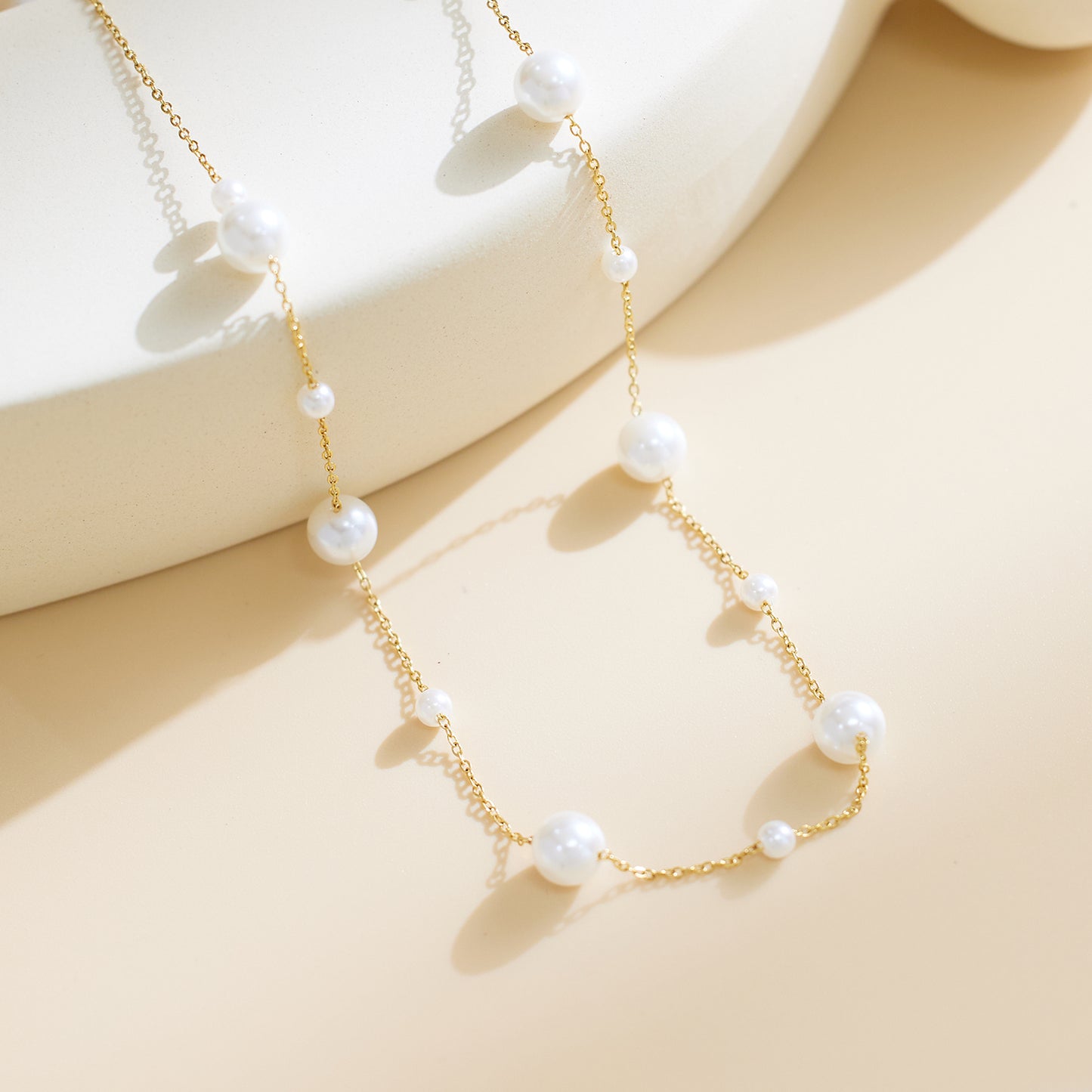 Celestial Pearl Necklace | Elegant & Timeless