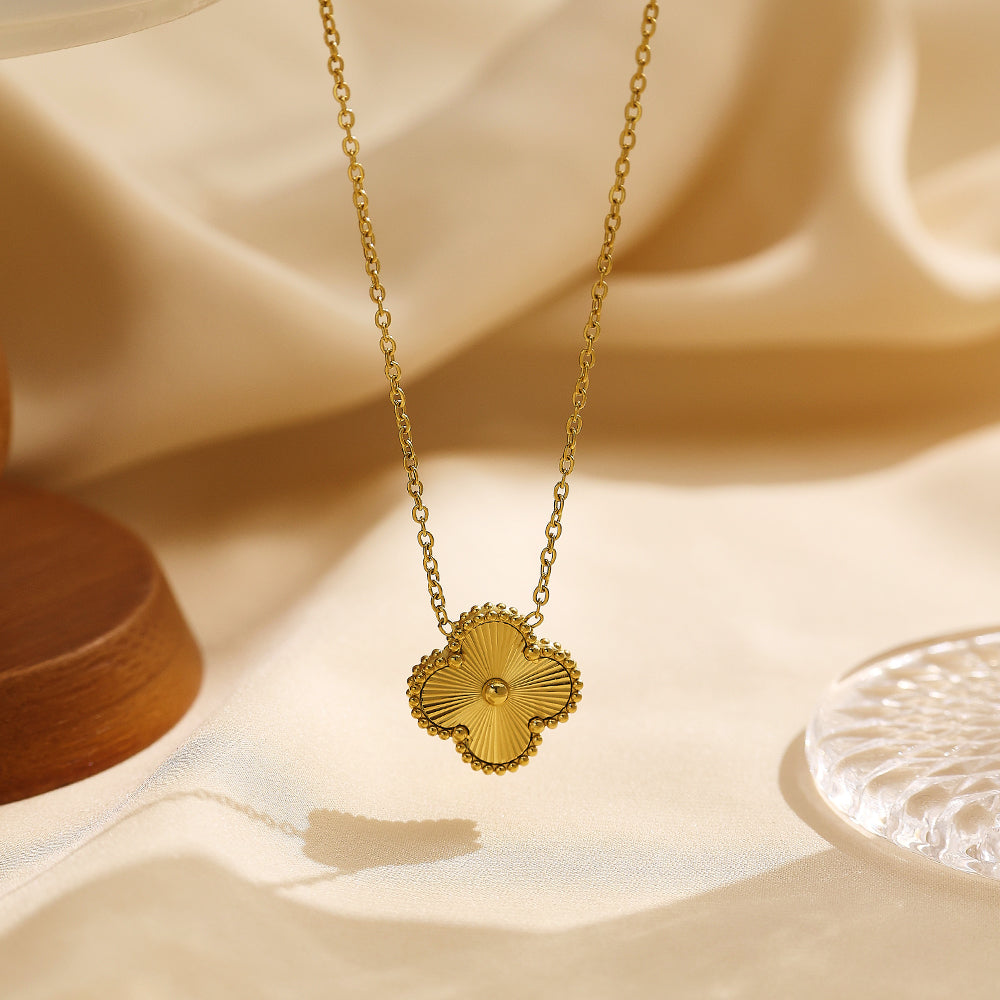 Gold Clover Necklace | Elegant & Timeless