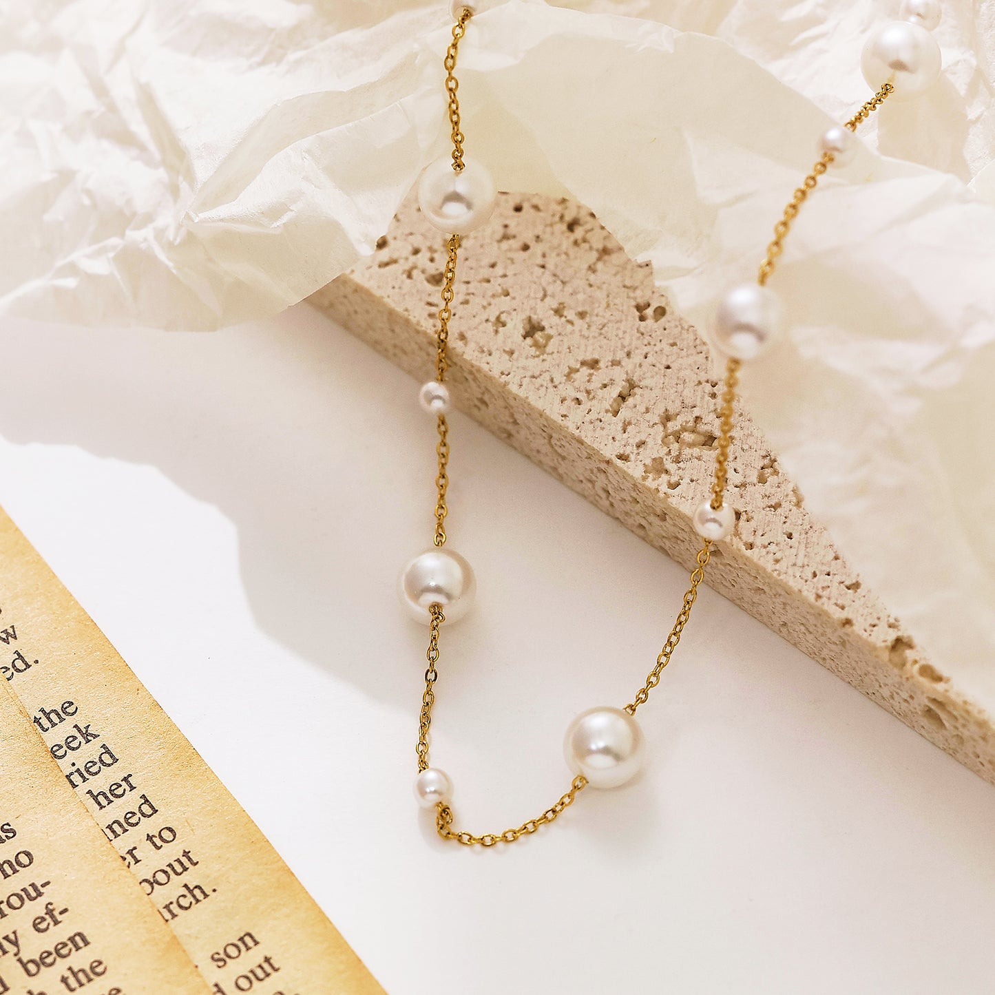 Celestial Pearl Necklace | Elegant & Timeless