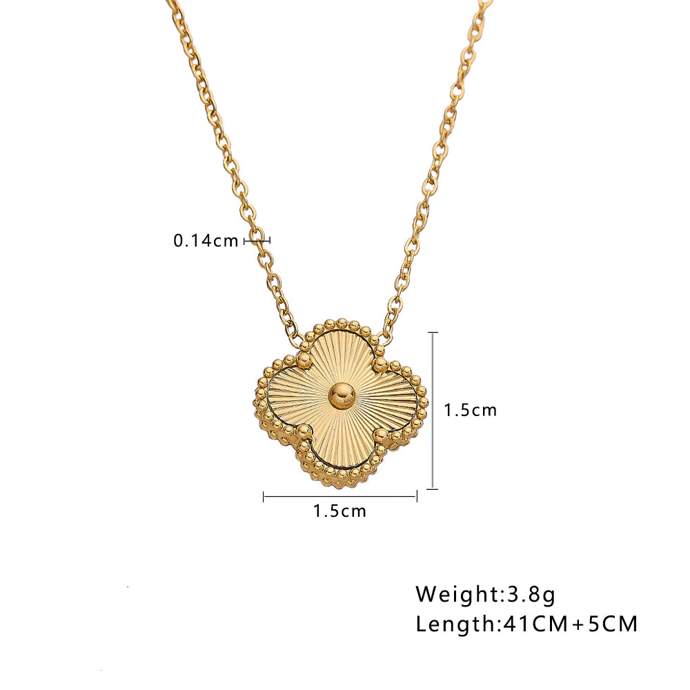 Gold Clover Necklace | Elegant & Timeless