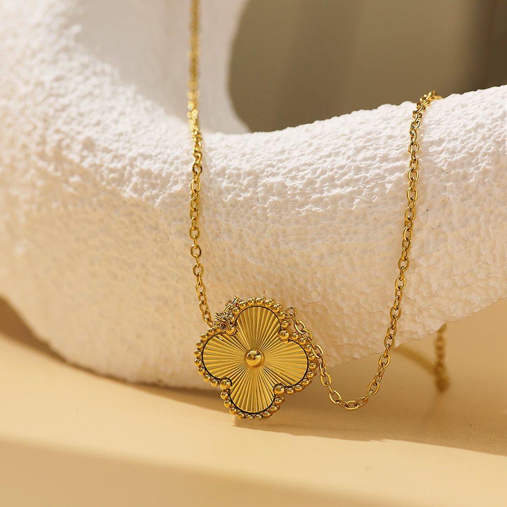 Gold Clover Necklace | Elegant & Timeless