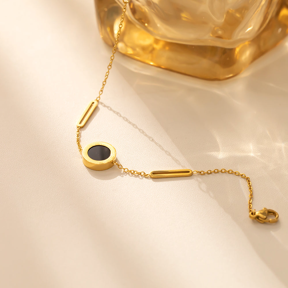 Midnight Eclipse Link Bracelet | Hypoallergenic & Fade-Resistant